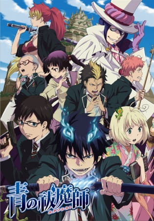 Blue Exorcist anime poster