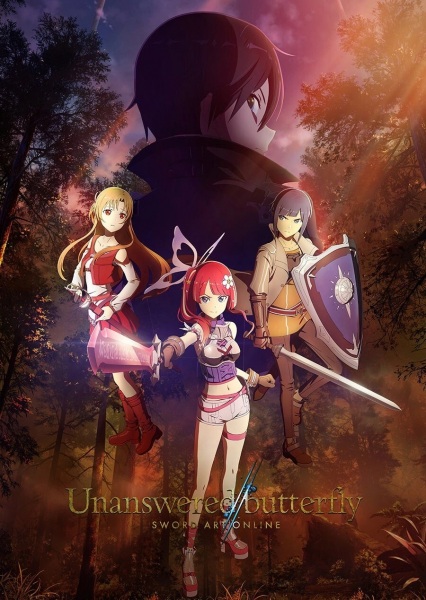Sword Art Online: Unanswered//butterfly anime poster