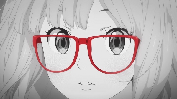 Glasses anime poster