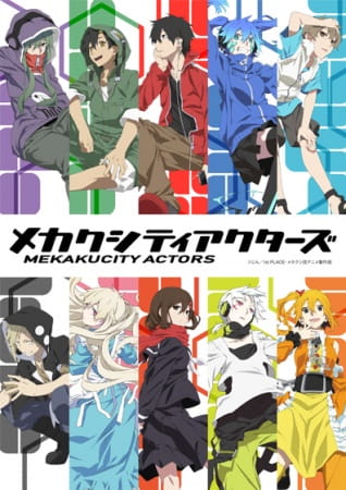 Mekakucity Actors anime poster