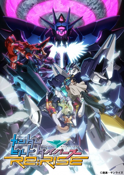Gundam Build Divers Re:rise 2nd Season anime poster