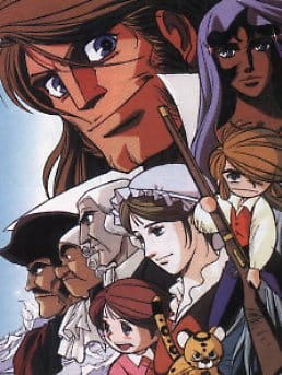 Treasure Island anime poster
