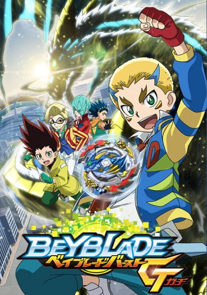 Beyblade Burst Rise anime poster