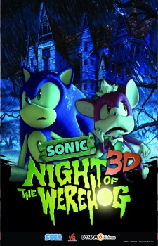 Sonic Night of the Werehog anime poster