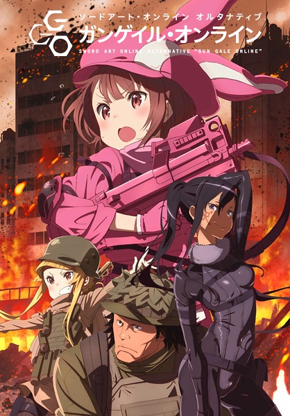 Sword Art Online Alternative: Gun Gale Online anime poster