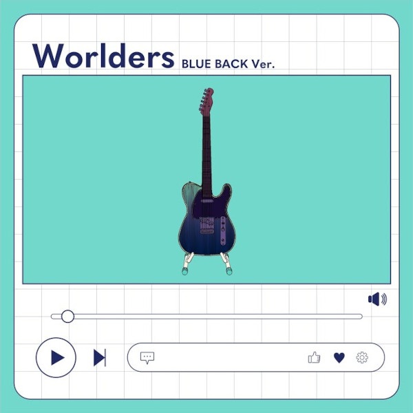 Worlders (Blue Back Ver.) anime poster