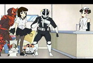 Crayon Shin-Chan: Den-O vs. Shin-O anime poster