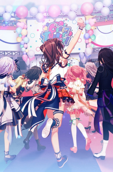 BanG Dream! 5th Anniversary Animation: CiRCLE Thanks Party! anime poster