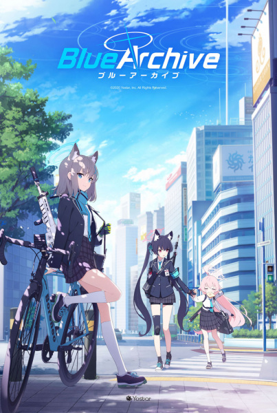Blue Archive PVs anime poster
