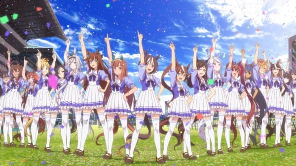 Uma Musume: Pretty Derby PV anime poster