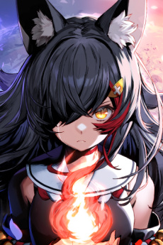 Howling anime poster