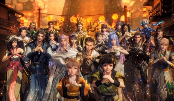 Guonian Zhe Lianmeng: Nu Wa Ci Fu anime poster