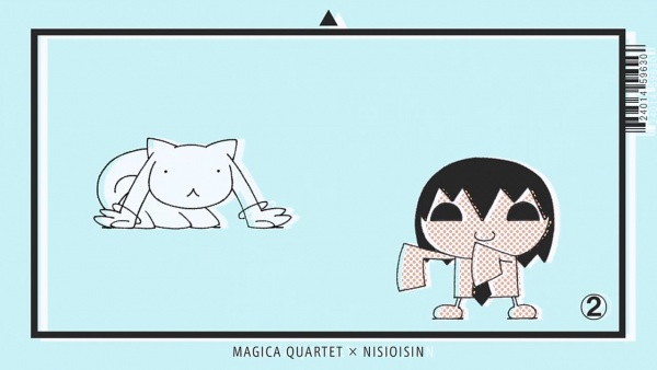 Mahou Shoujo Madoka★Magica Movie 3: Hangyaku No Monogatari - Magica Quartet X Nisioisin anime poster