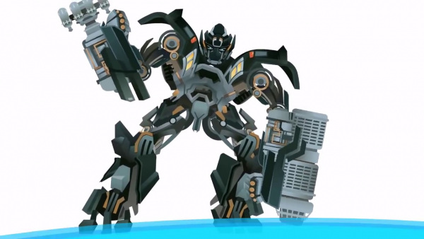 Short Flash Transformers Series anime poster
