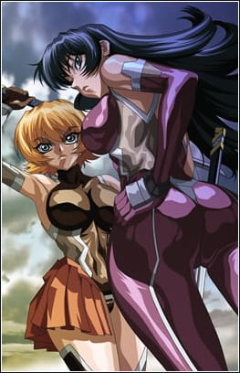 Taimanin Asagi anime poster