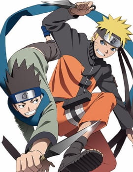 Naruto Shippuden: Chunin Exam on Fire! Naruto vs. Konohamaru! anime poster