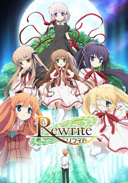 Rewrite anime poster