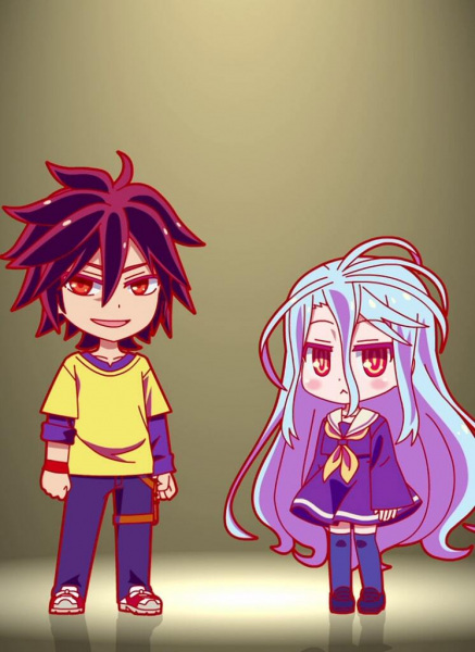 No Game, No Life: Zero - Manner Movie anime poster