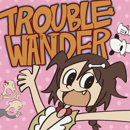 Trouble "Wan"der! anime poster