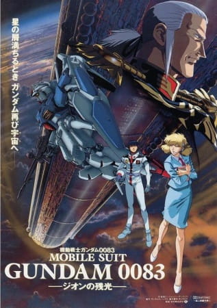 Mobile Suit Gundam 0083: The Afterglow of Zeon anime poster