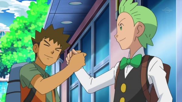 Pokémon: Black & White: Adventures in Unova and Beyond - Cilan and Brock!! Gyarados's Outrage!! anime poster