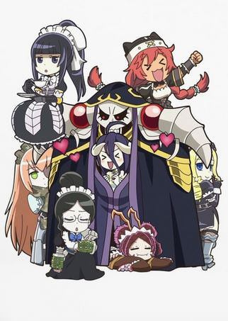 Overlord: Ple Ple Pleiades 4 anime poster