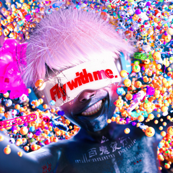 Fly With Me anime poster