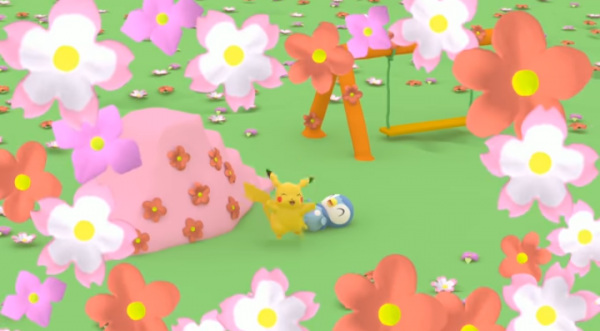 Pikachu, Piplup and the Playful Clay! anime poster