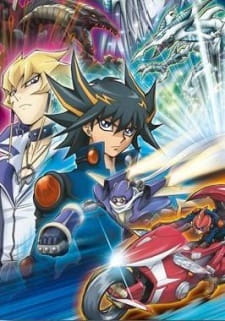 Yu☆Gi☆Oh! 5D's: Shinkasuru Kettou! Stardust vs. Red Demon's anime poster