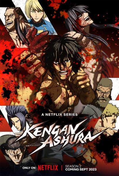 Kengan Ashura Season 2 anime poster