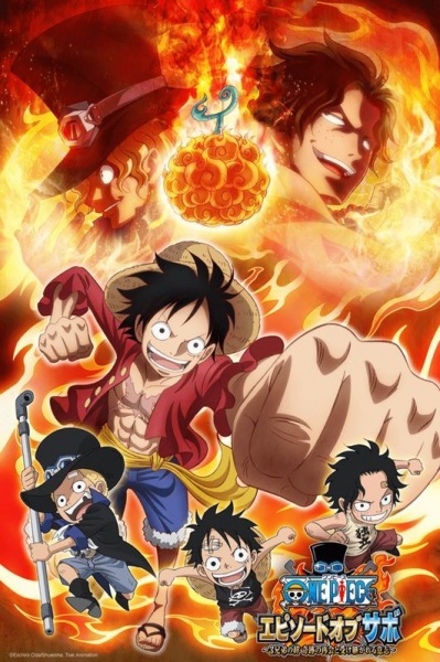 One Piece: Episode of Sabo - Bond of Three Brothers, a Miraculous Reunion and an Inherited Will anime poster